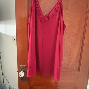 Torrid Burgundy Tank Top